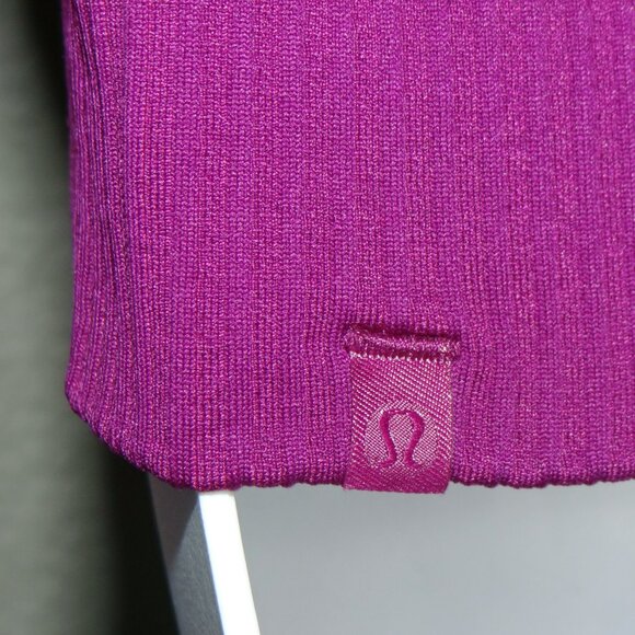 lululemon Rest Less Pullover in Aerial Current Deep Fuschia  / Purple Size 6 - Picture 10 of 11